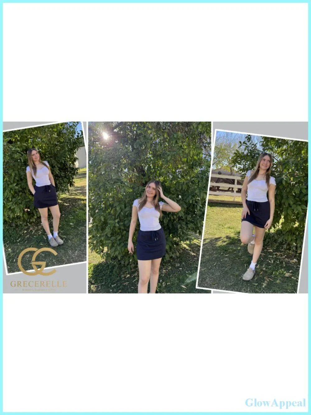 Active Skirts for Women with Built-in Shorts and Pockets 2-in-1 Skort